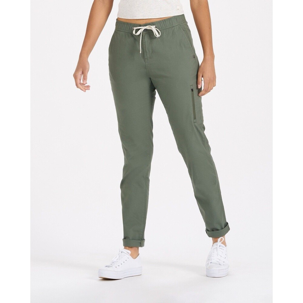 Vuori Women’s Olive Green Ripstop Climber Pants Size Small
